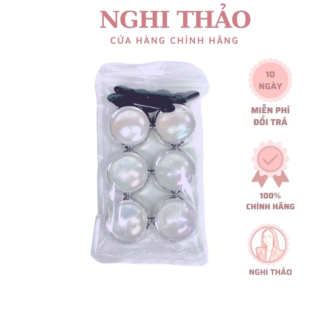 Tráng gương ngọc trai set 6 hũ