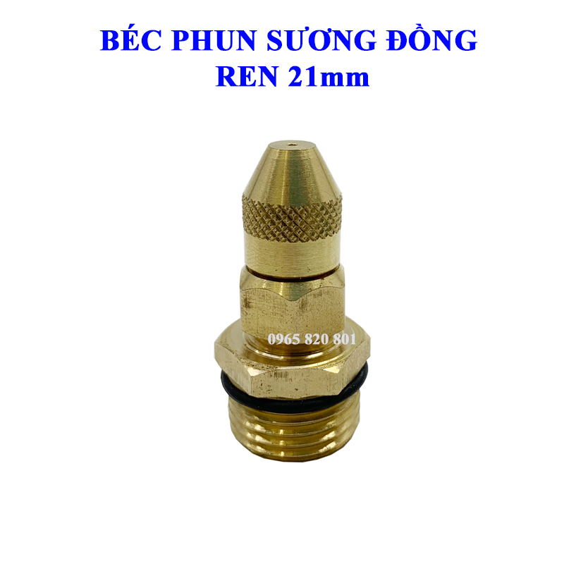 Béc phun sương dập bụi chống tắc chân ren 21