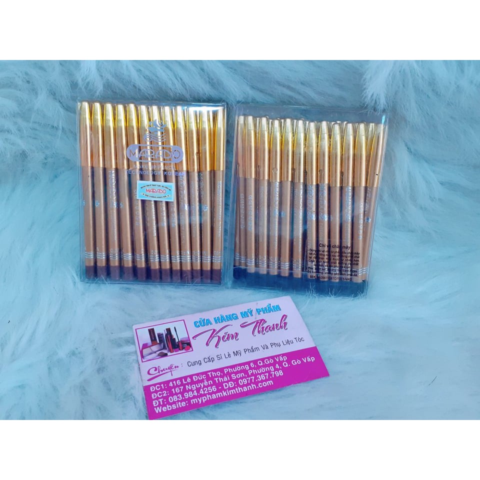 3 cây chì kẻ chân mày MARADO 5k