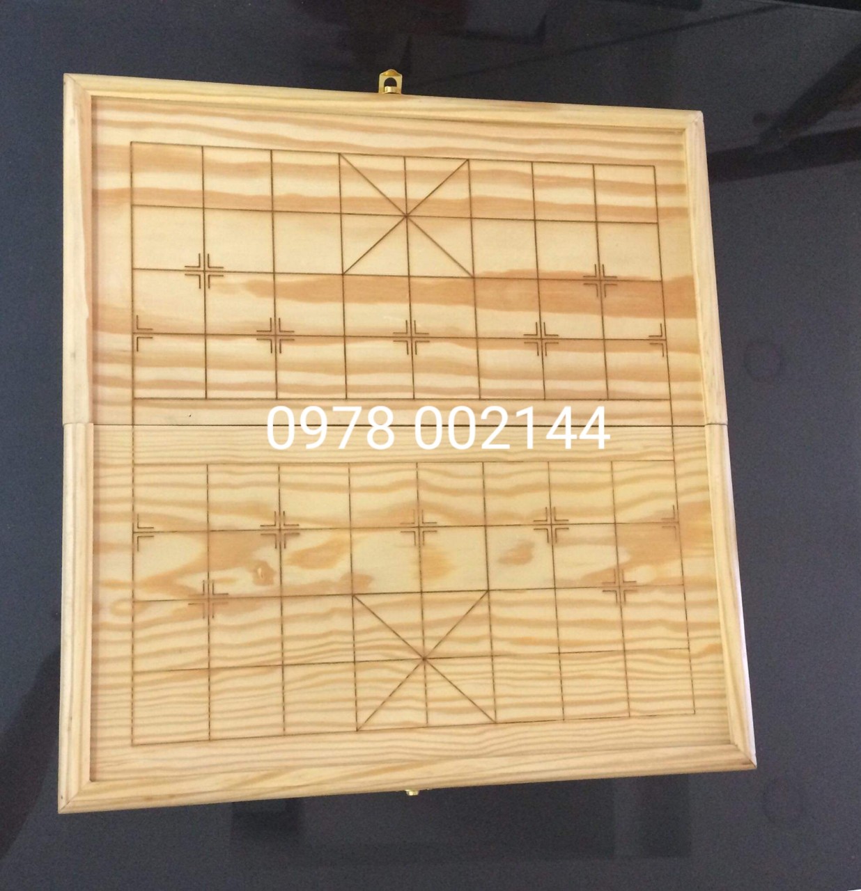 Bàn Cờ Tướng Gỗ khắc laser