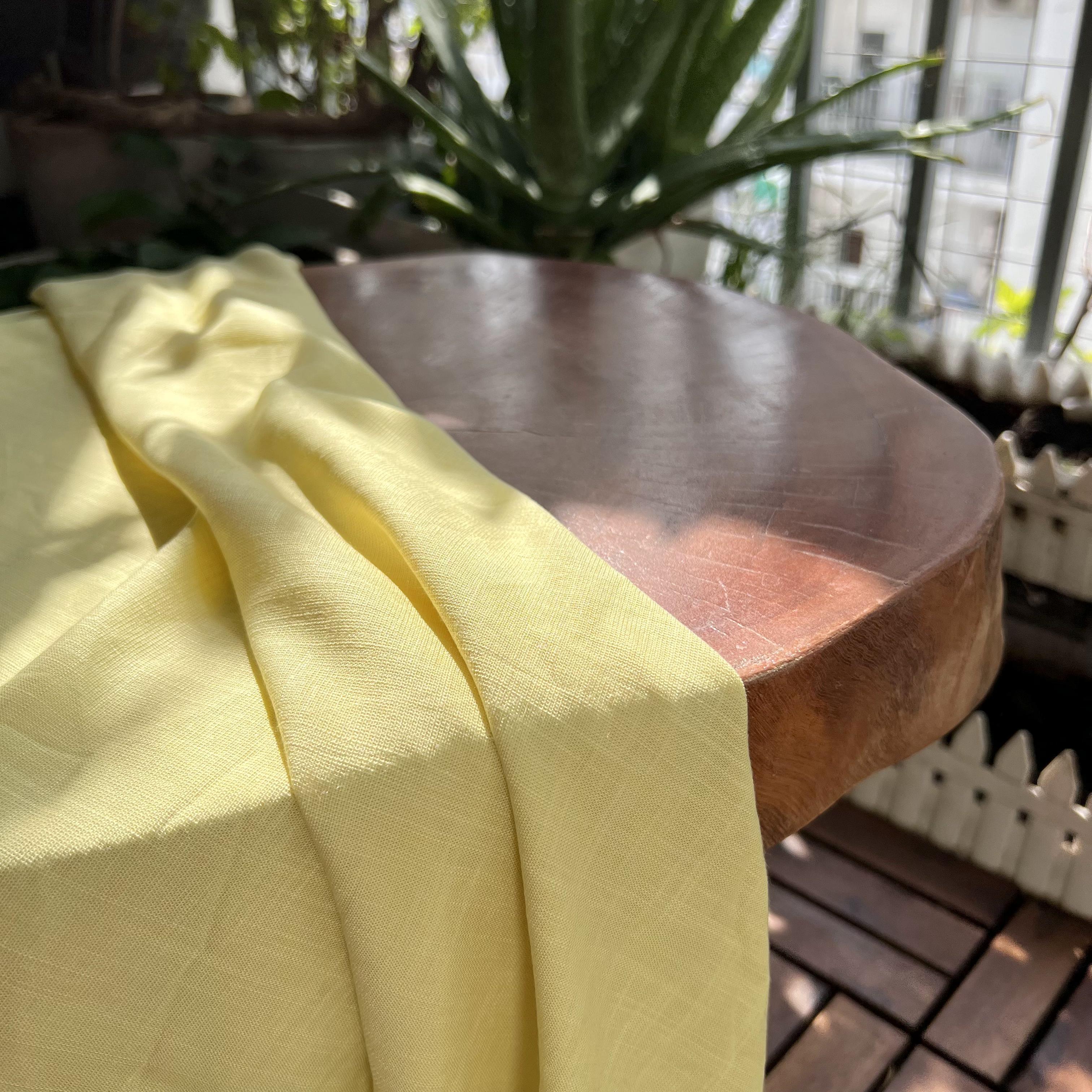 Vải linen thun,May áo sơ mi đồ bộ TháiMaiTM