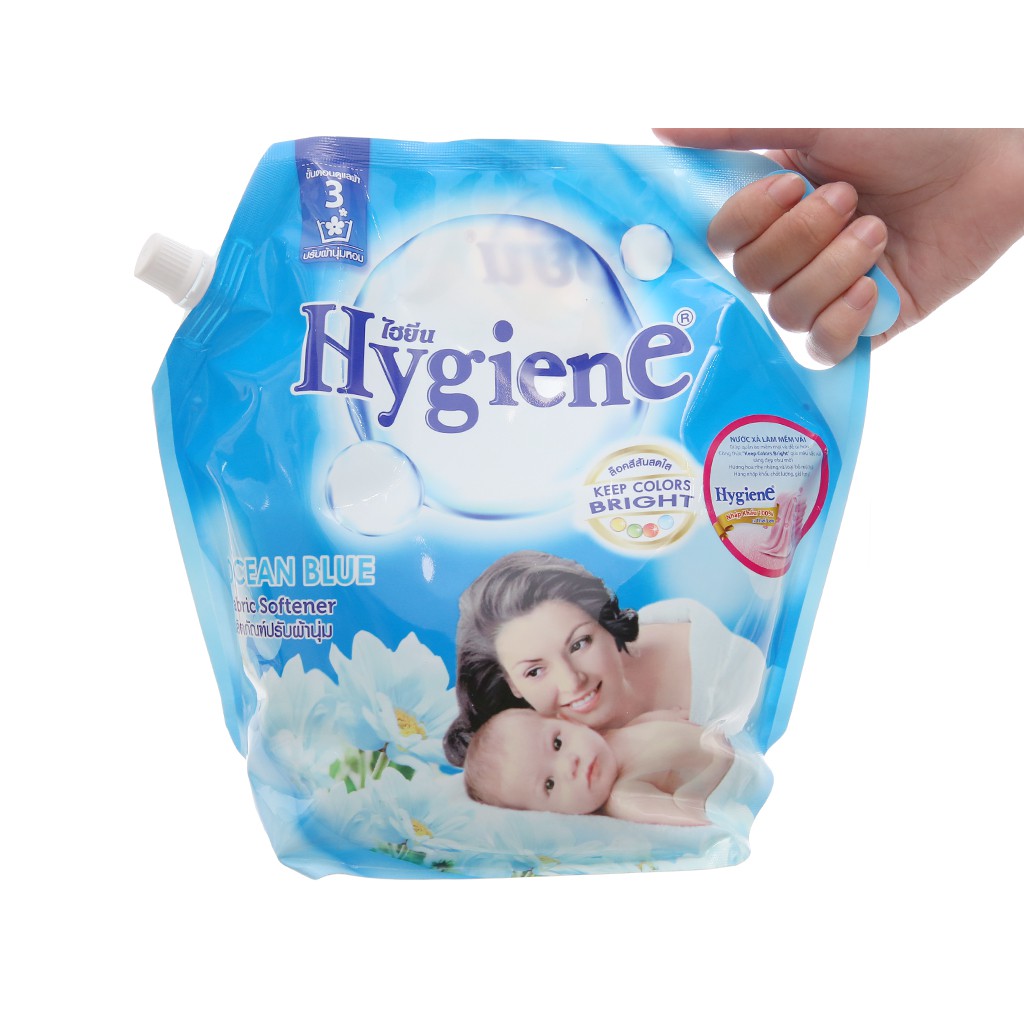 [HCM]NƯỚC XẢ VẢI HYGIENE 1800ML THÁI LAN [MÀU XANH DƯƠNG]