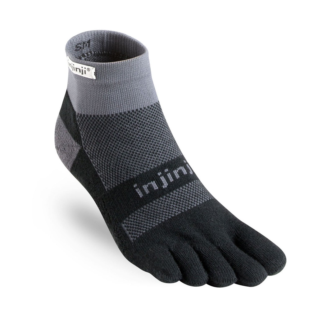 Vớ chạy bộ 5 ngón Injinji Run Midweight Mini-crew