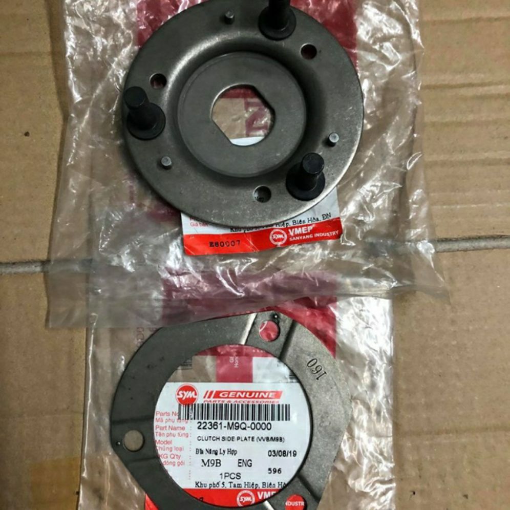 Cặp đế sắt ba càng và tấm ép xe Attila/Shark/Excell hãng