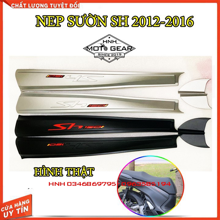 Nẹp Sườn SH 2012 - 2016 Moto Art - 1 Đôi