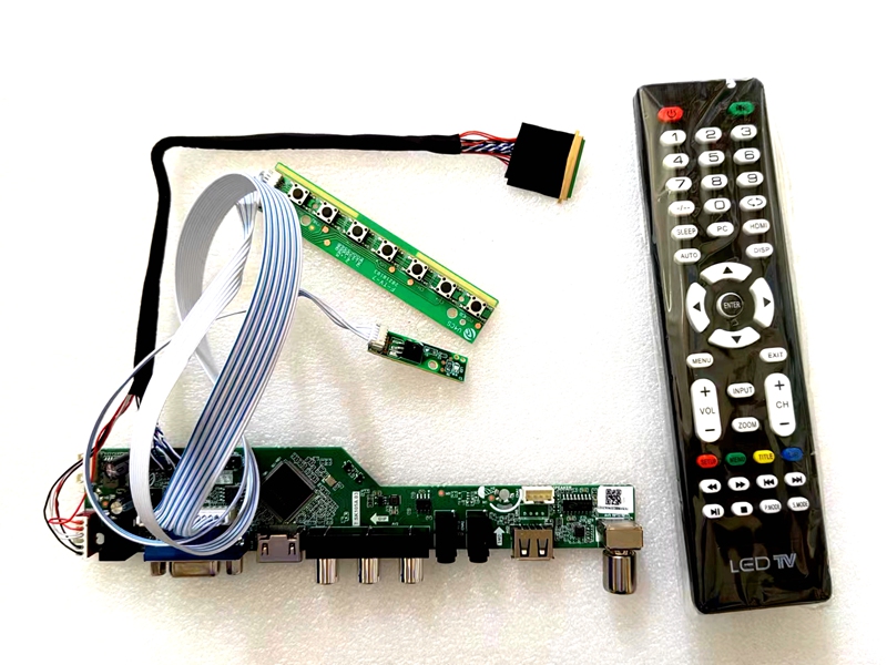 Bộ bảng điều khiển cho lp140wh2-tln1bảng điều khiển lp140wh2-tln2 tv hdmi vga av usb lcd bảng điều khiển led