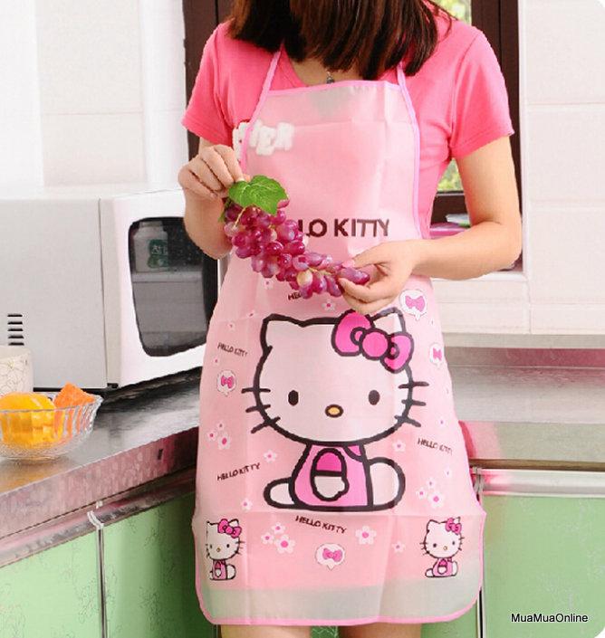 Tạp Dề Làm Bếp Chống Thấm Siêu Đáng Yêu Cao Cấp