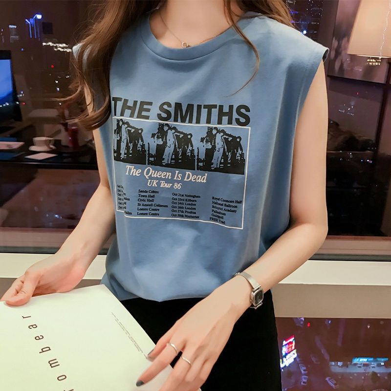 Áo thun sát nách nữ cánh dơi Smiths