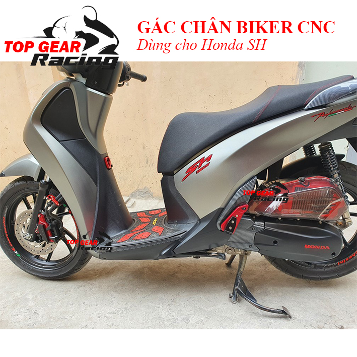 Gác Chân SH, SH Mode Biker Nhôm CNC 