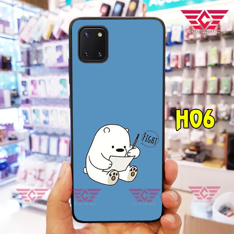 Ốp lưng Samsung NOTE 10 LITE GẤU BEAR DỄ THƯƠNG