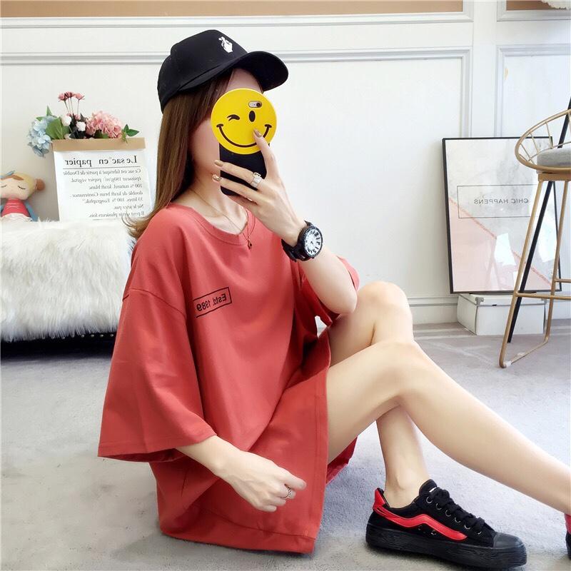 ÁO THUN NỮ - ÁO THUN FORM RỘNG ESTB