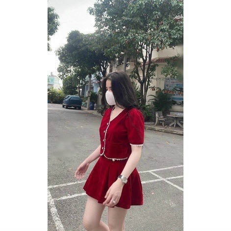 Sét bộ nhung fom dáng trẻ trung hàng QCCC cực xịn m4793803