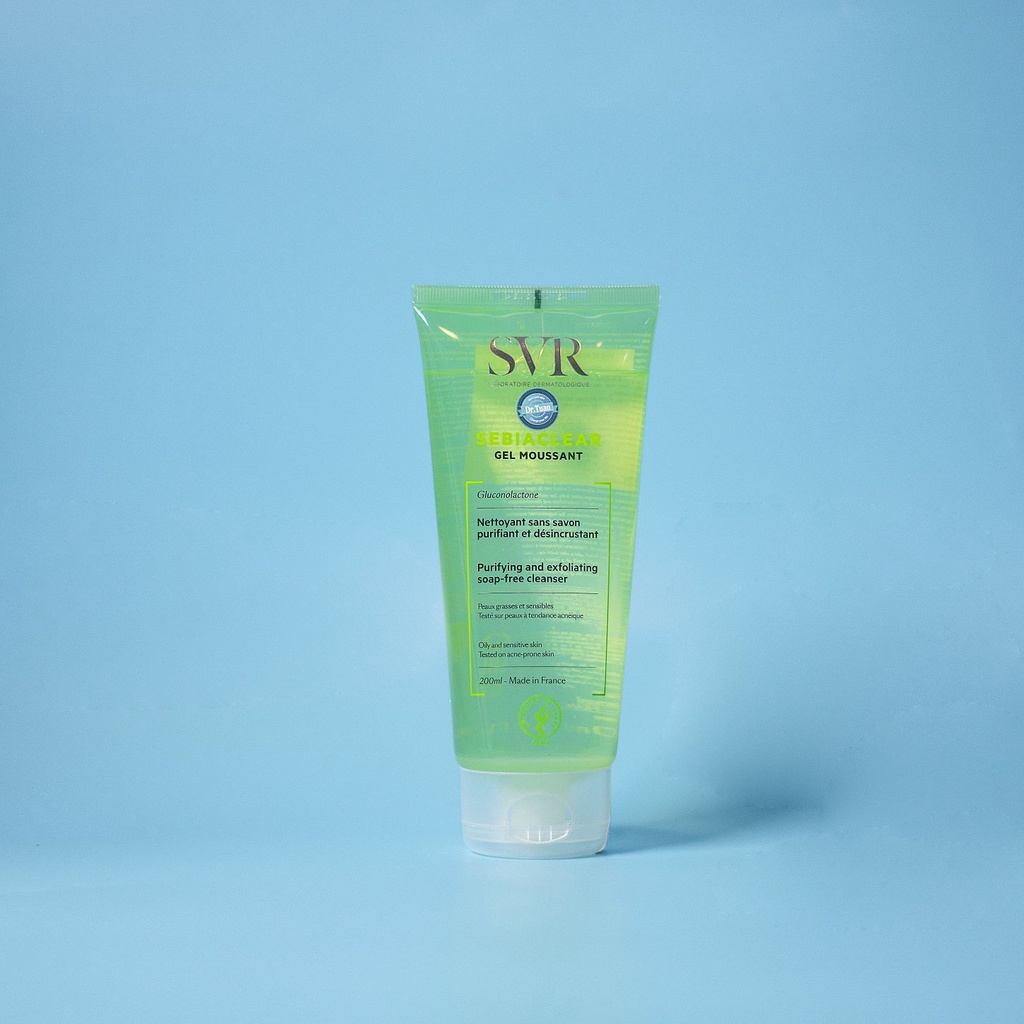 [HÀNG CÔNG TY] Sữa Rửa Mặt Dành Cho Da Dầu Mụn - SVR Sebiaclear Gel Moussant (55ml - 200ml)
