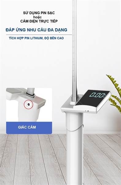 Cân điện tử có thước đo chiều cao BYHD01BT