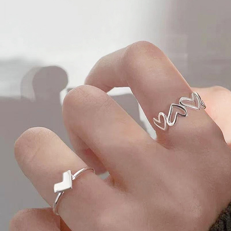 Các mẫu nhẫn 3k độc đáo phong cách Hàn Quốc