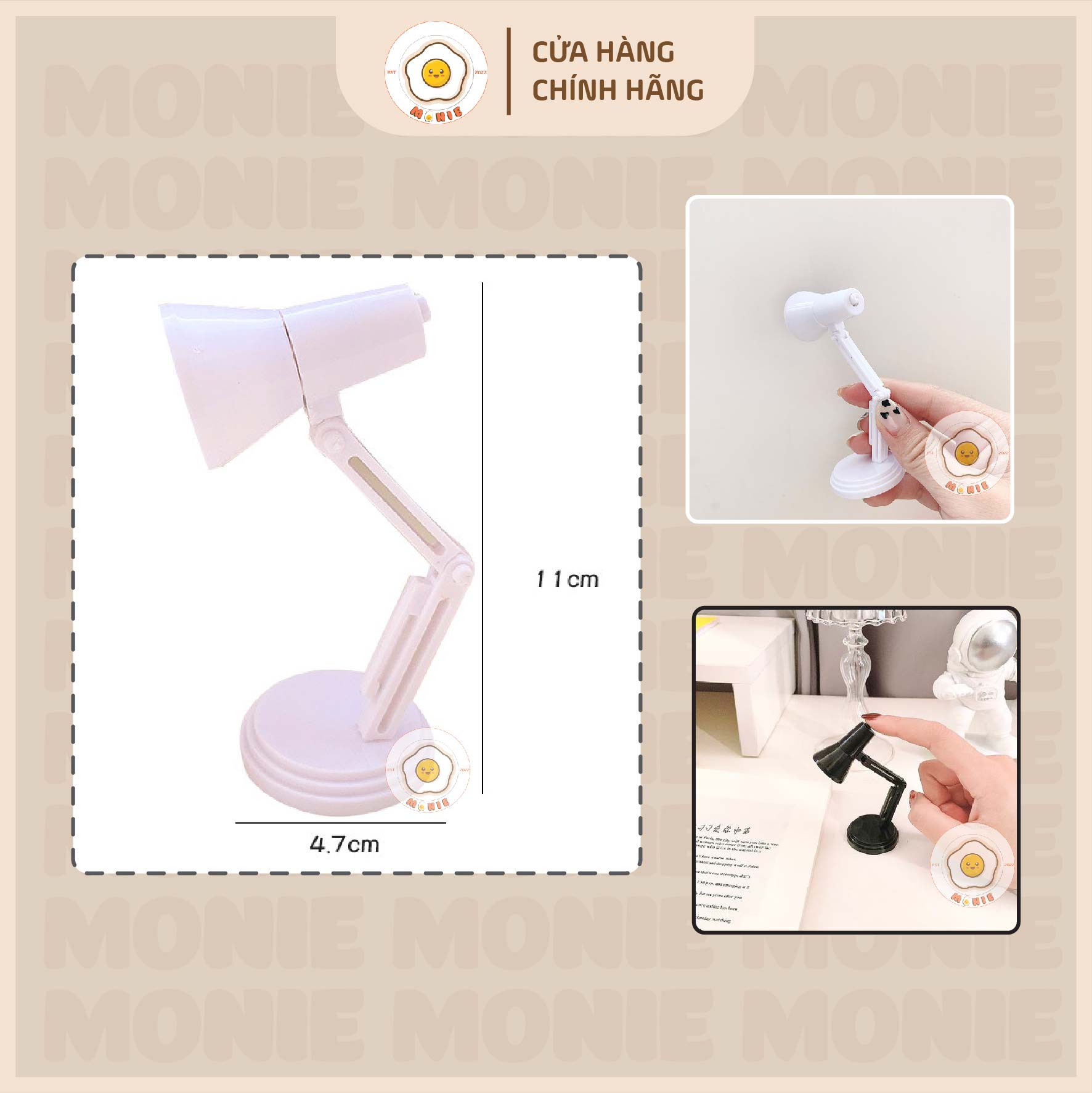 Đèn LED Mini Để Bàn Thiết Kế Đáng Yêu Độc Đáo Tiện Dụng.
