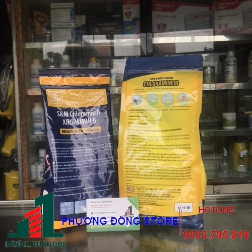 Hóa chất sát khuẩn Chloramin B VN - Túi 1kg