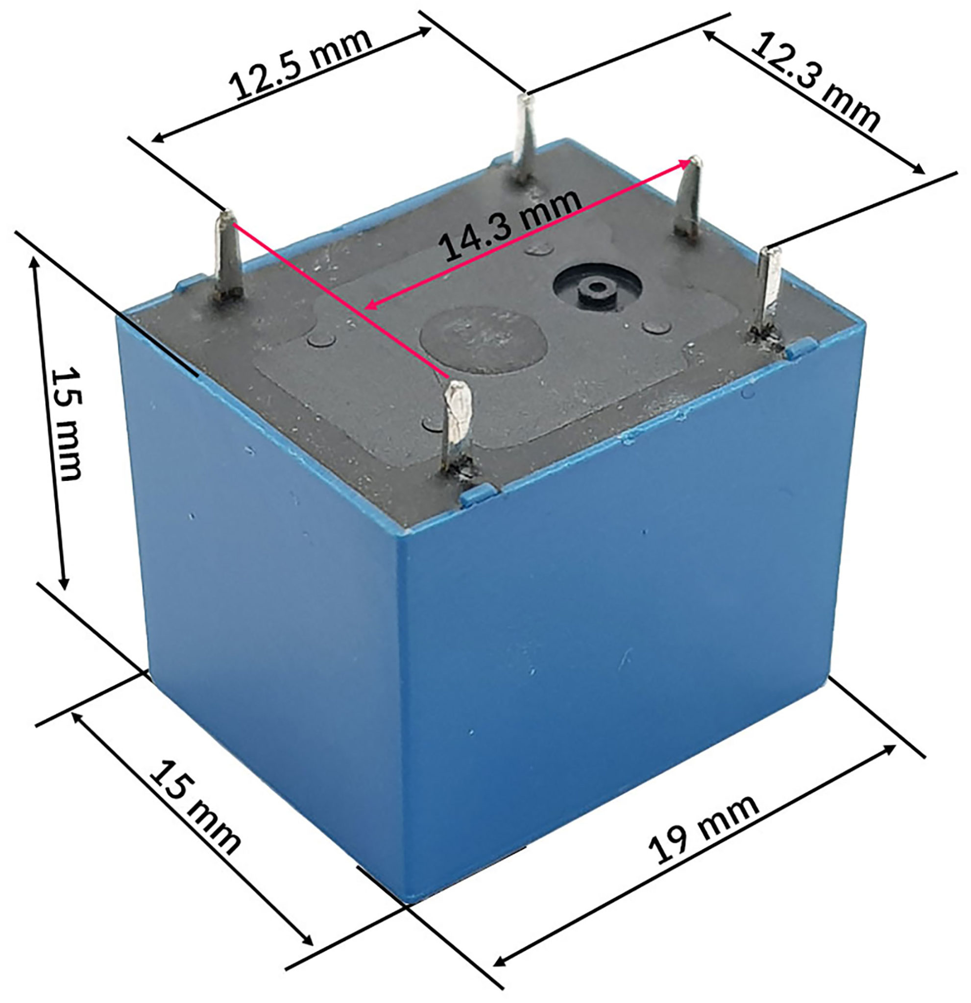 Relay 5VDC 10A - 12VDC 10A SRU 4 chân - SRD 5 chân