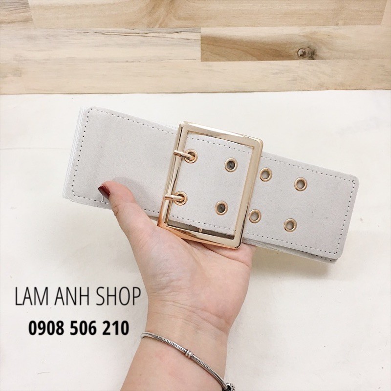 Dây Nịt Thun Bản Lớn 2 Kim