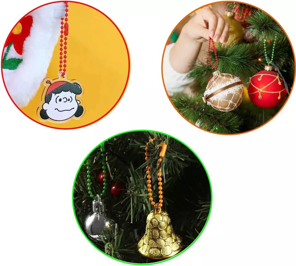 (Set 10) Móc Khóa Bi, Xích Bi Gắn Chìa Khóa Handmade