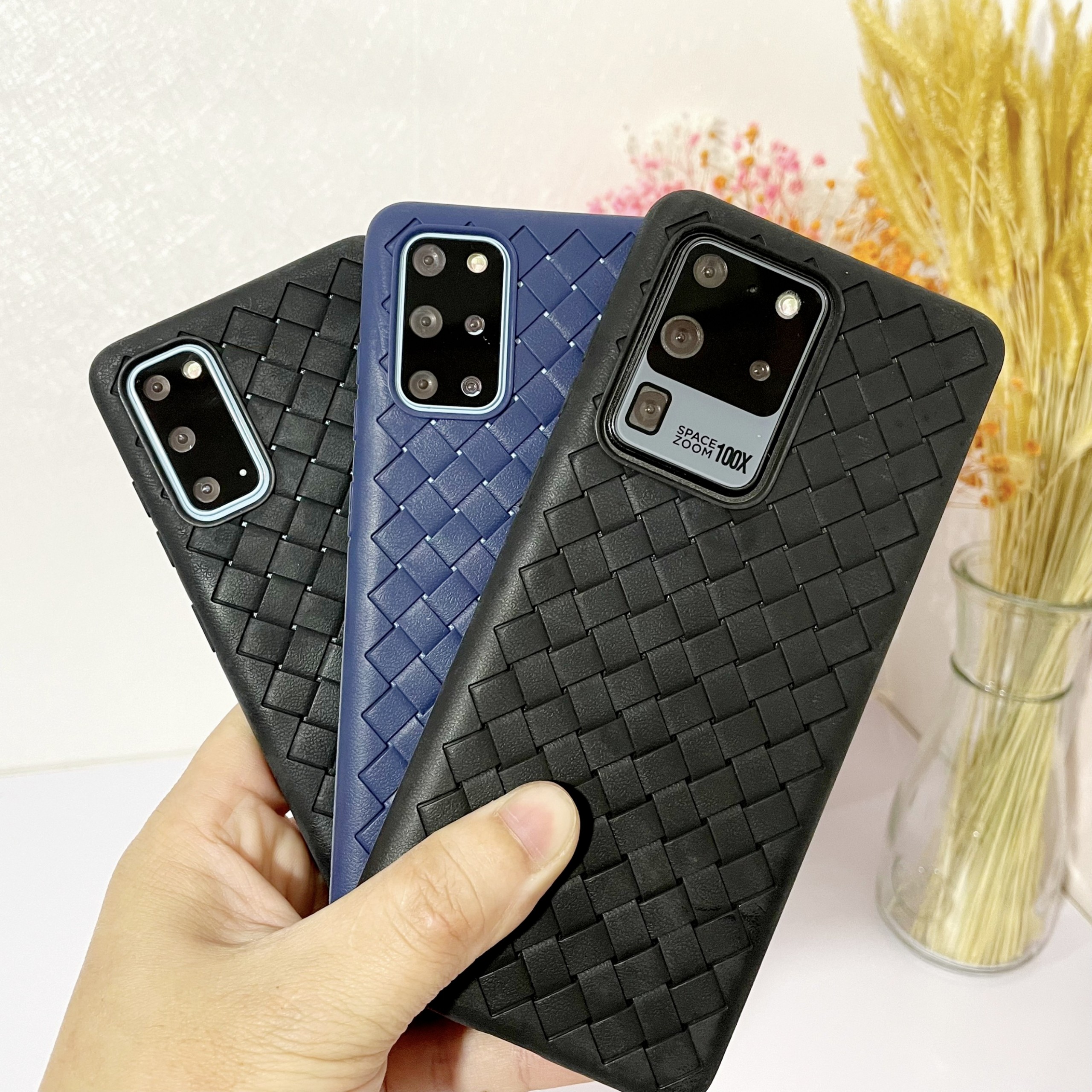 [13] Ốp lưng SAMSUNG dệt lưới gợn sóng thoát khí Note 20 Ultra Note 20 Note 10 Plus Note 10 Note 10 Lite Note 9 Note 8 S21 Ultra S21 Plus S21 S20 Ultra S20 Plus S20 S10 S10 Plus S9 Plus S8 Plus A72 A52 A32 A71 A51 A31