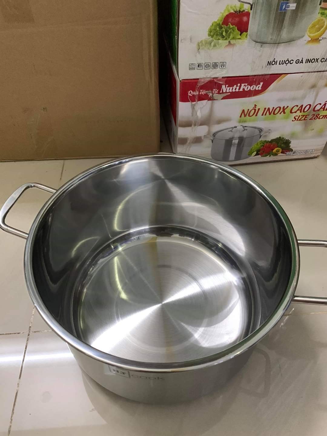 BỘ NỒI XỬNG HẤP H.T COOK 28CM