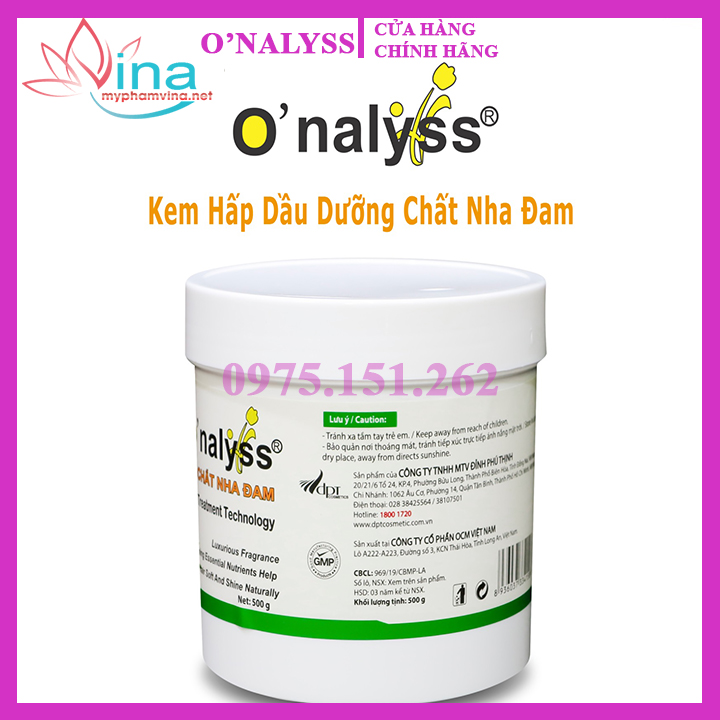 KEM HẤP DẦU ONALYSS DƯỠNG CHẤT NHA ĐAM 1000ML