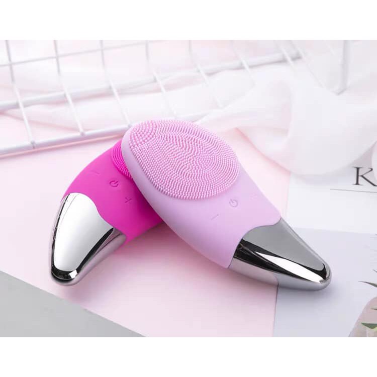 [HCM]Máy rửa mặt dành cho da nhạy cảm máy chăm sóc da mặt cao cap rửa sạch tế bào bẩnLàm Sạch Sâu Kiêm Massage 3 In 1 Mang Lại Làn Da Trắng Đẹp Mịn Màng.