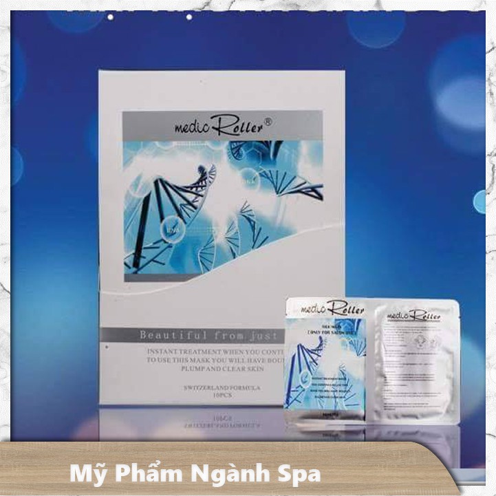 Mặt nạ DNA giảm đỏ sáng da Medic Roller 1 hộp