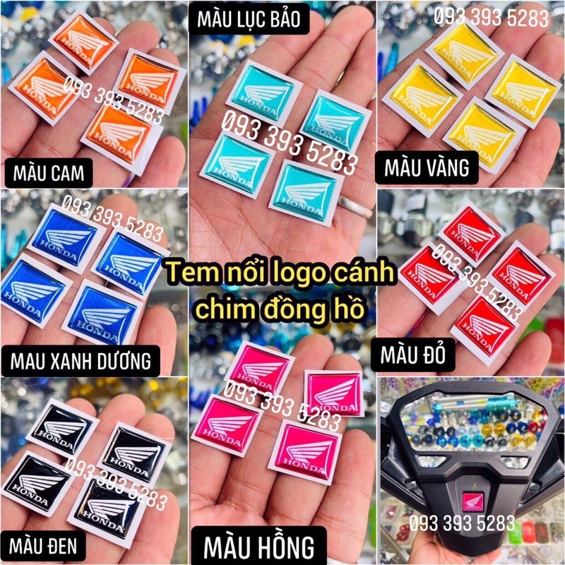 [ 1 MIẾNG ] TEM LOGO CANH CHIM ĐỒNG HỒ