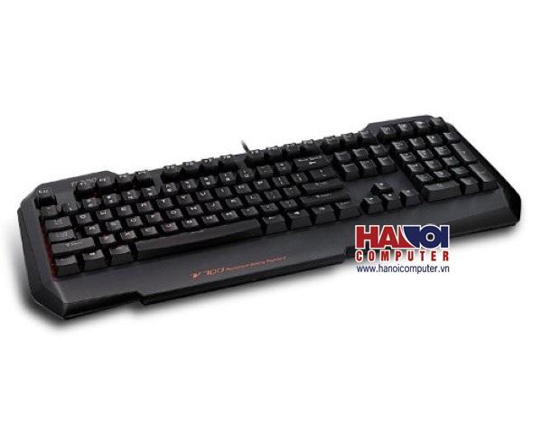 Bàn Phím Rapoo V700 Mechanical Yellow switch Fullsize black