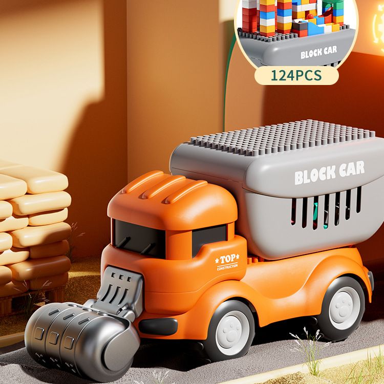 Đồ chơi Lego Xe máy ủi 124 chi tiết Lego nhiều màu sắc vui nhộn