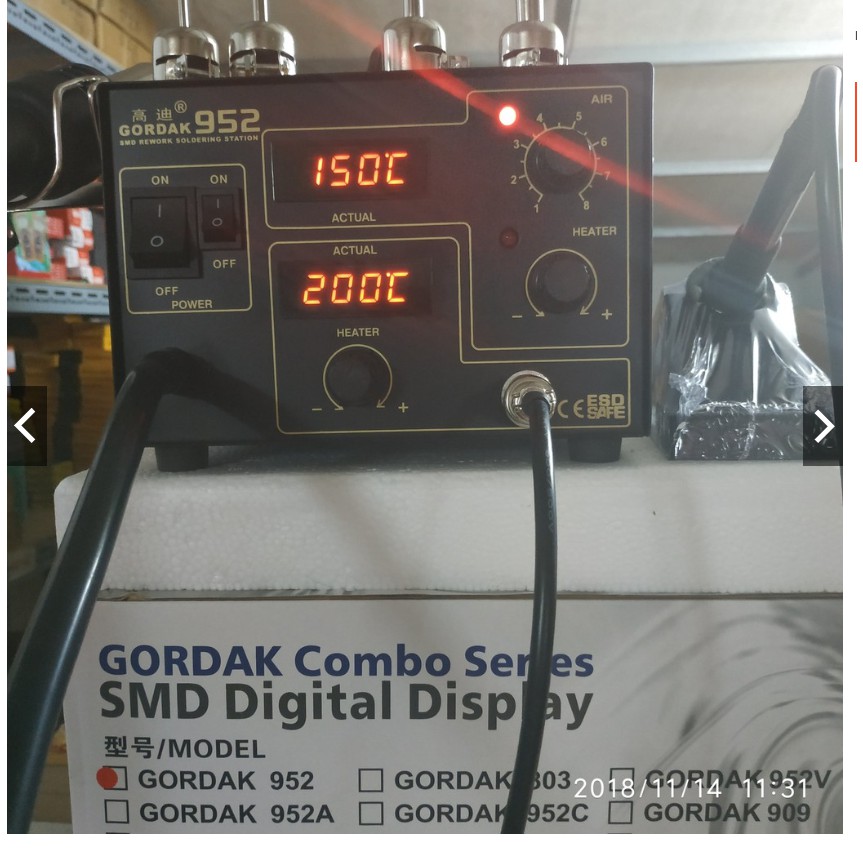 Máy Khò Hàn Nhiệt GORDAK 952