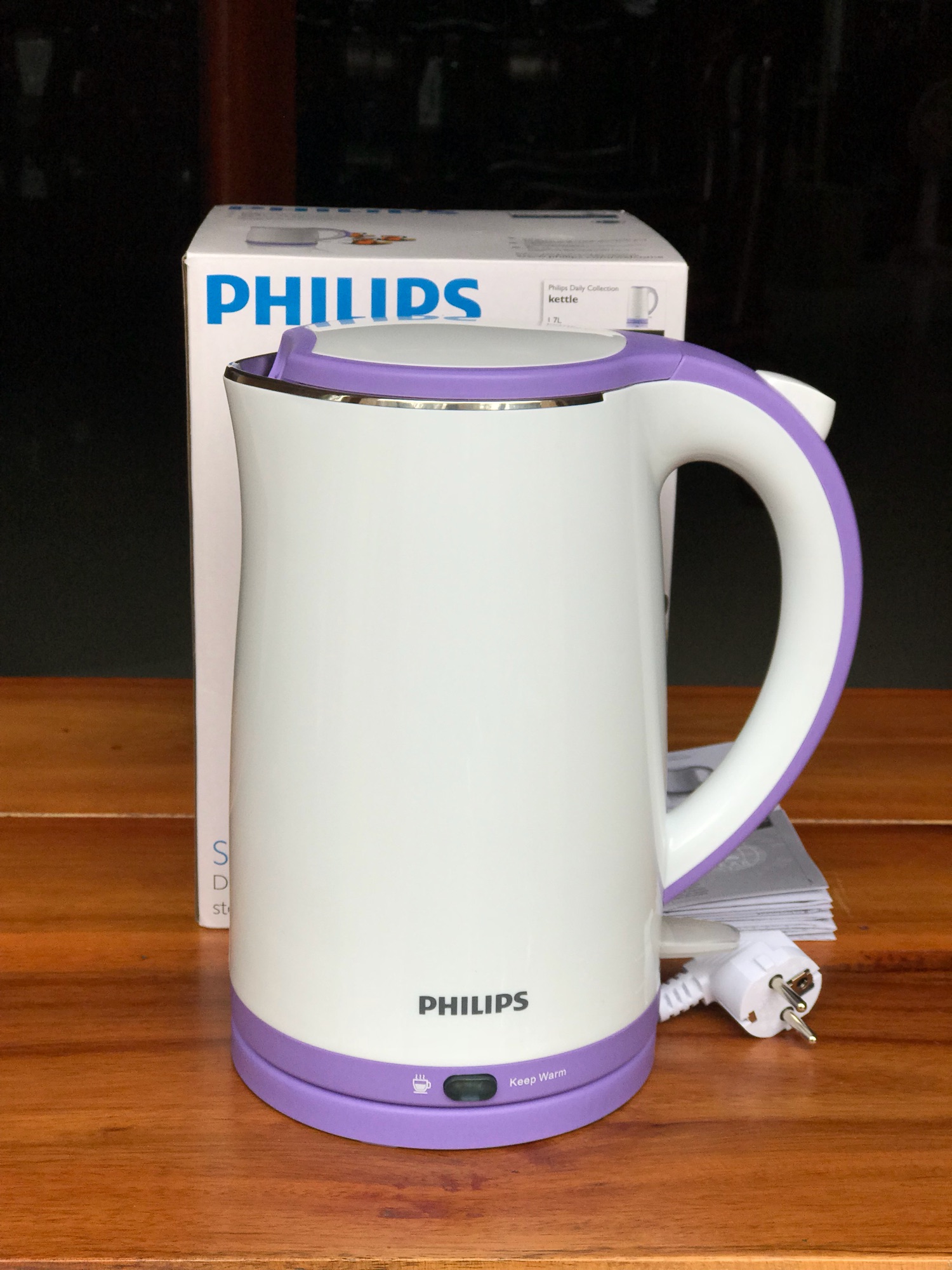 Bình siêu tốc Philips 1.7 lít HD9312