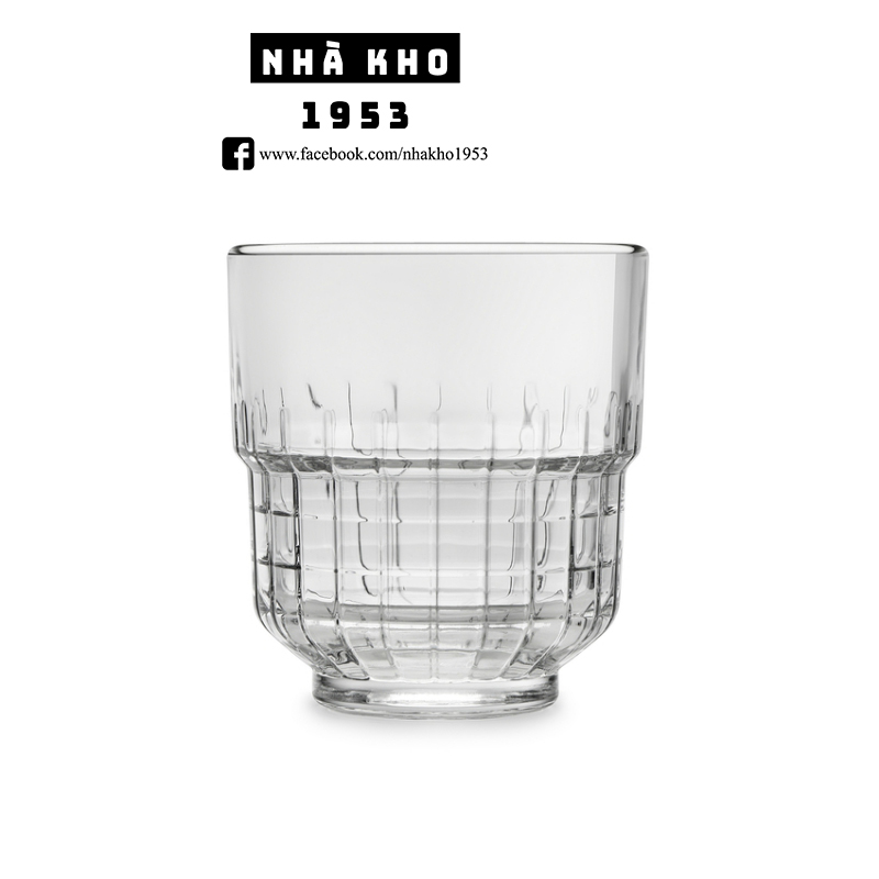 [CHÍNH HÃNG] Ly thủy tinh Libbey Linq Rocks (màu trắng) - 266ml - 16077