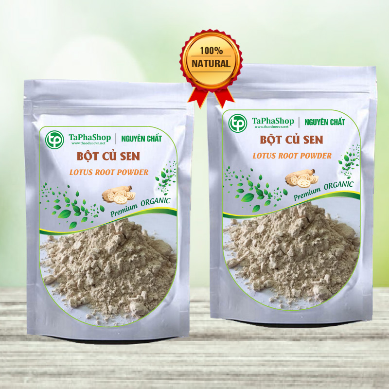 Bột củ sen nguyên chất 200g - Tấn Phát
