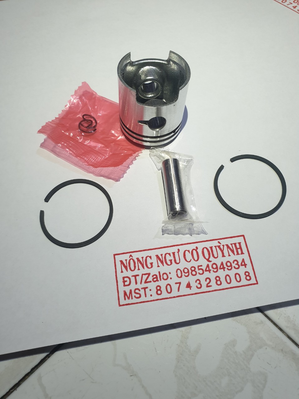 Bộ piston/ pittong/ bít tông máy cắt cỏ 30 ly - 31 ly