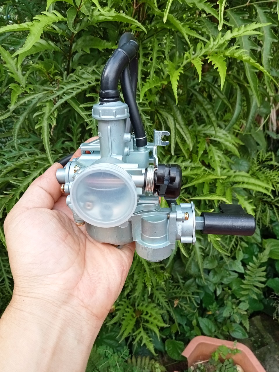 Bình xăng con chế Hòa khí xe wave A, RS, S100