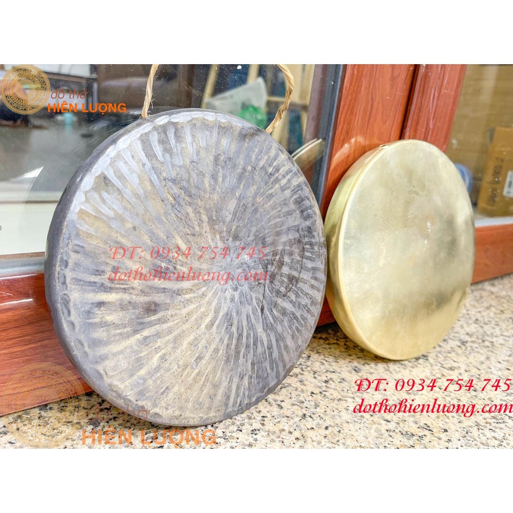 Thanh la bằng đồng đường kính 20cm