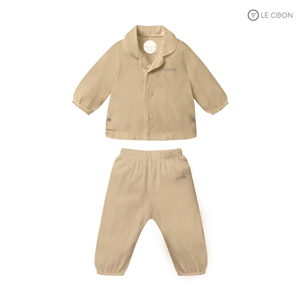 LE COON | Pyjama Dài Tay | Vải COOL mỏng mát | 0 tháng - 3 tuổi