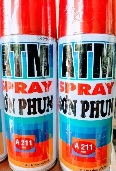 [Original Brand] Atm A211 Red Spray Paint