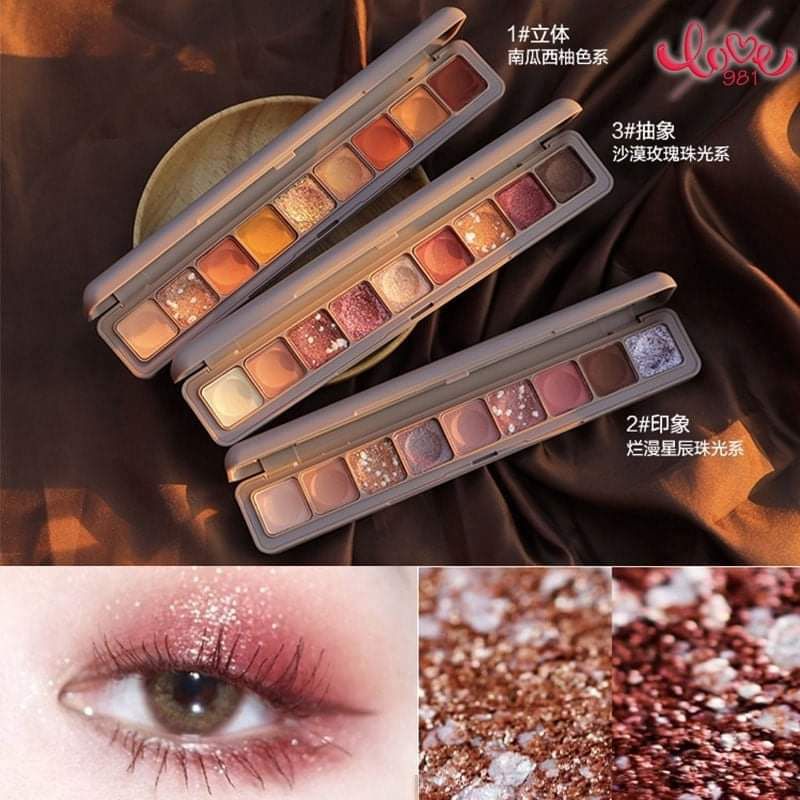 Phấn mắt Lameila 9 ô màu