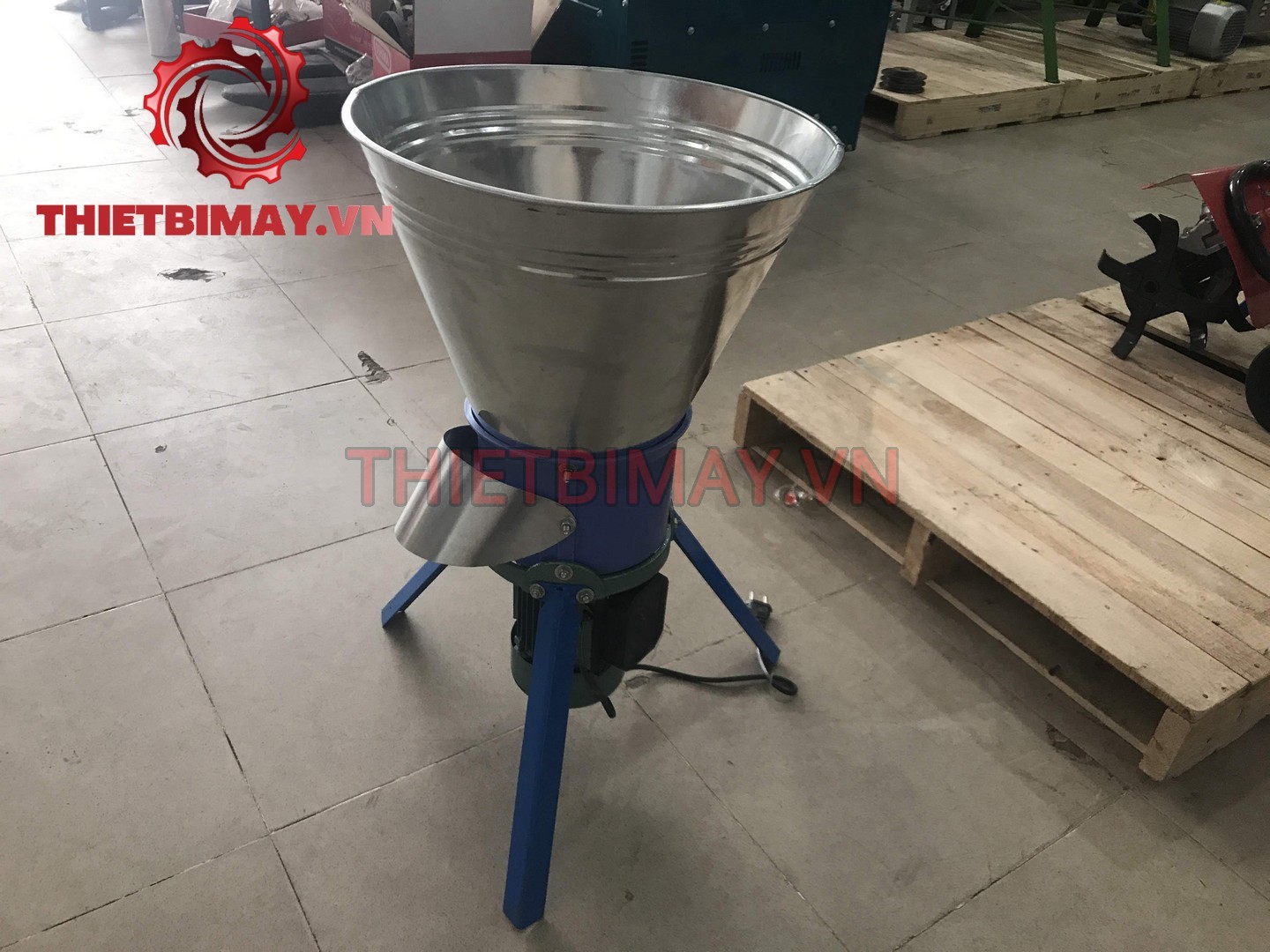 Máy băm cỏ voi rau cổ tròn