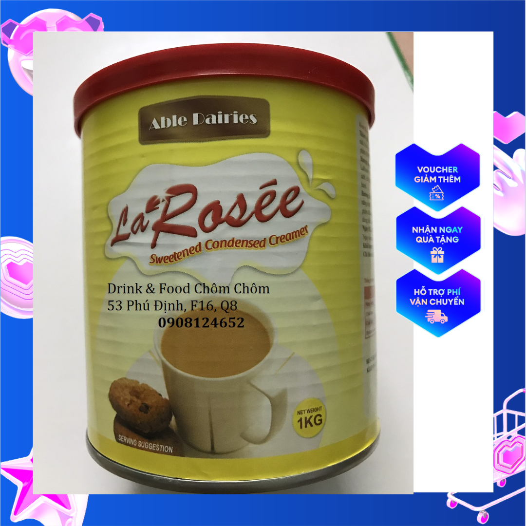 [HCM]Sữa Đặc Larosee 1kg Nắp Bật