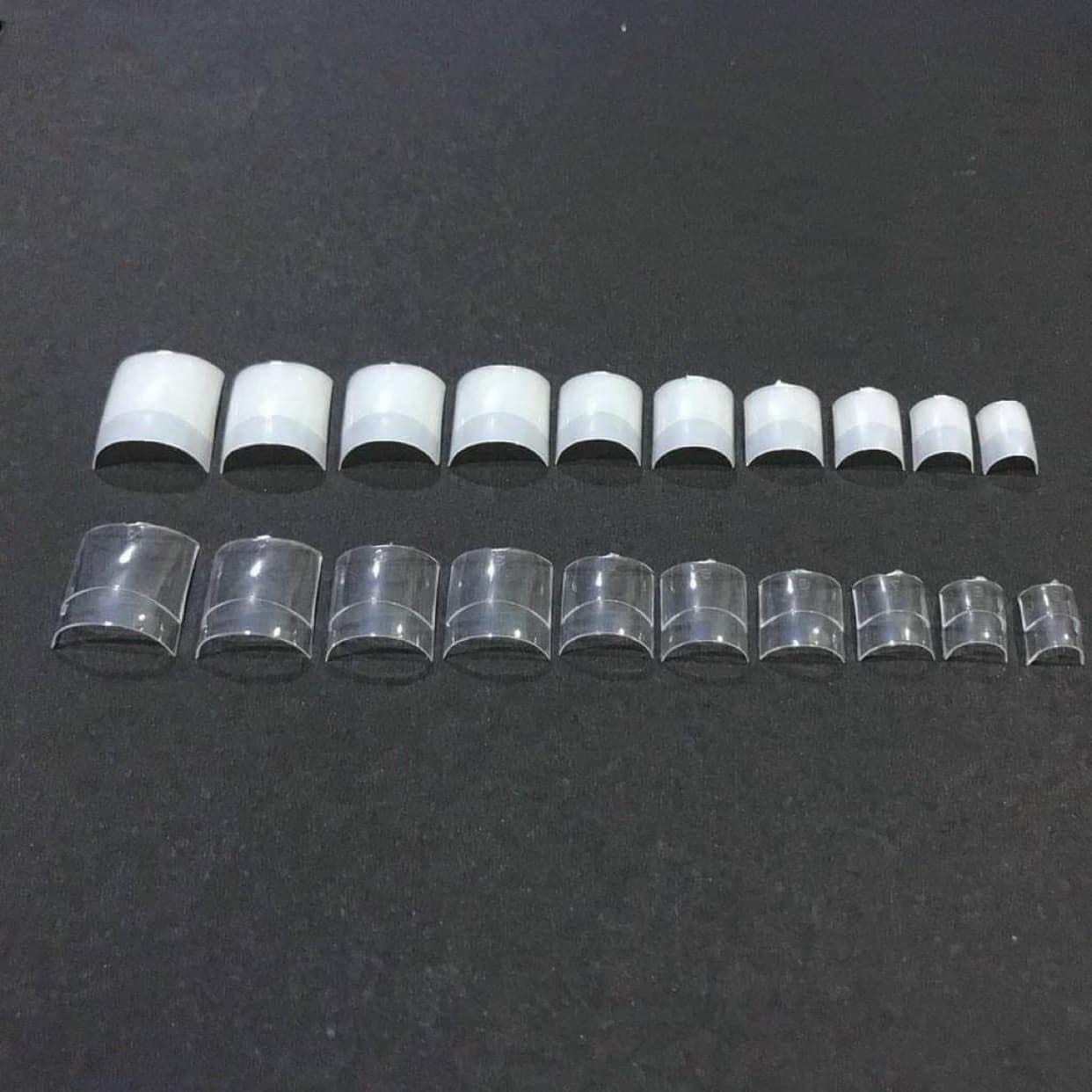 Móng Nối Tip Chân Form Vuông