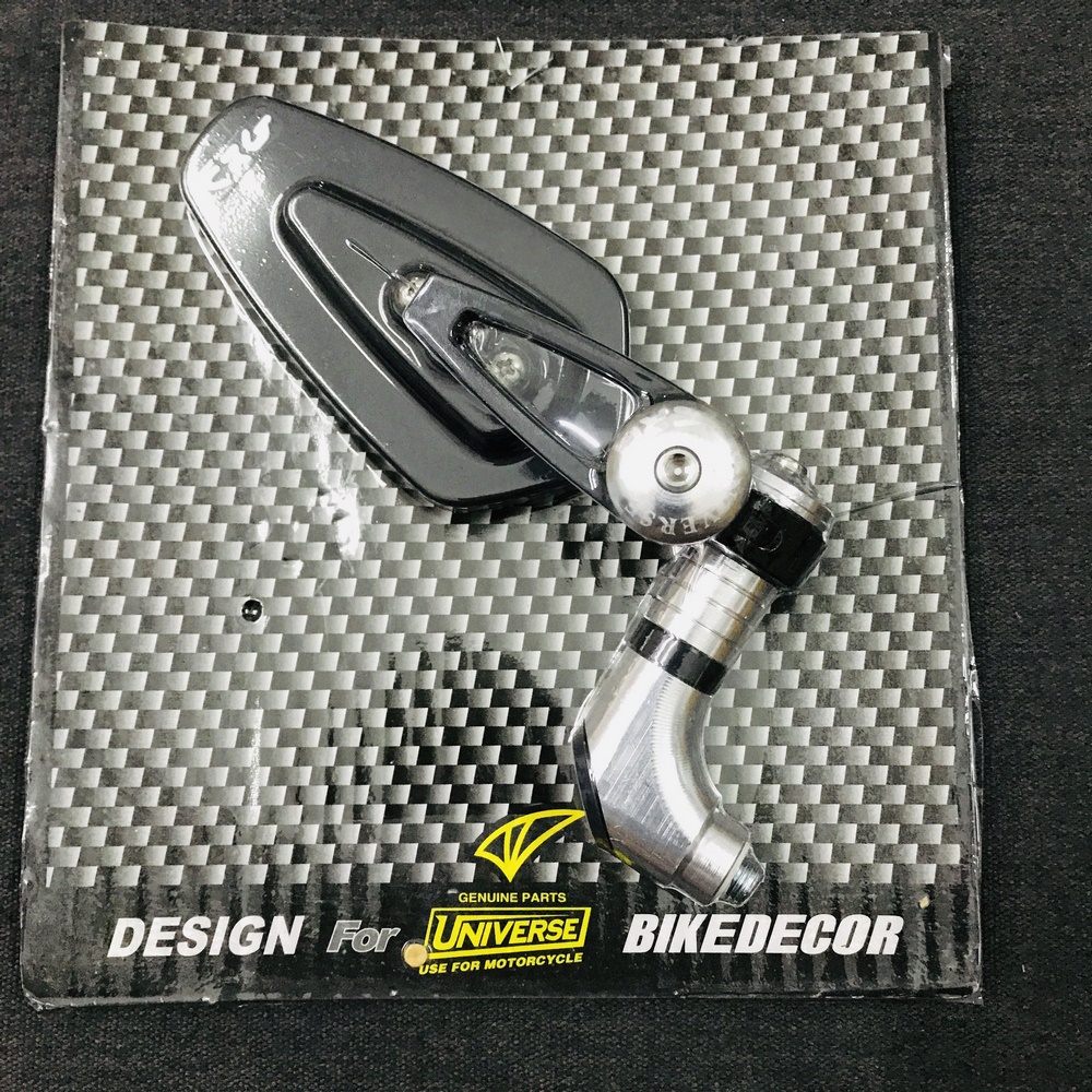 [HÀNG TRANG TRÍ] KÍNH XE MÁY,GƯƠNG XE MÁY,KÍNH CHIẾU HẬU KIỂU XOAY 360 ĐỘ CAO CẤP SIÊU ĐẸP (MÀU BẠC)