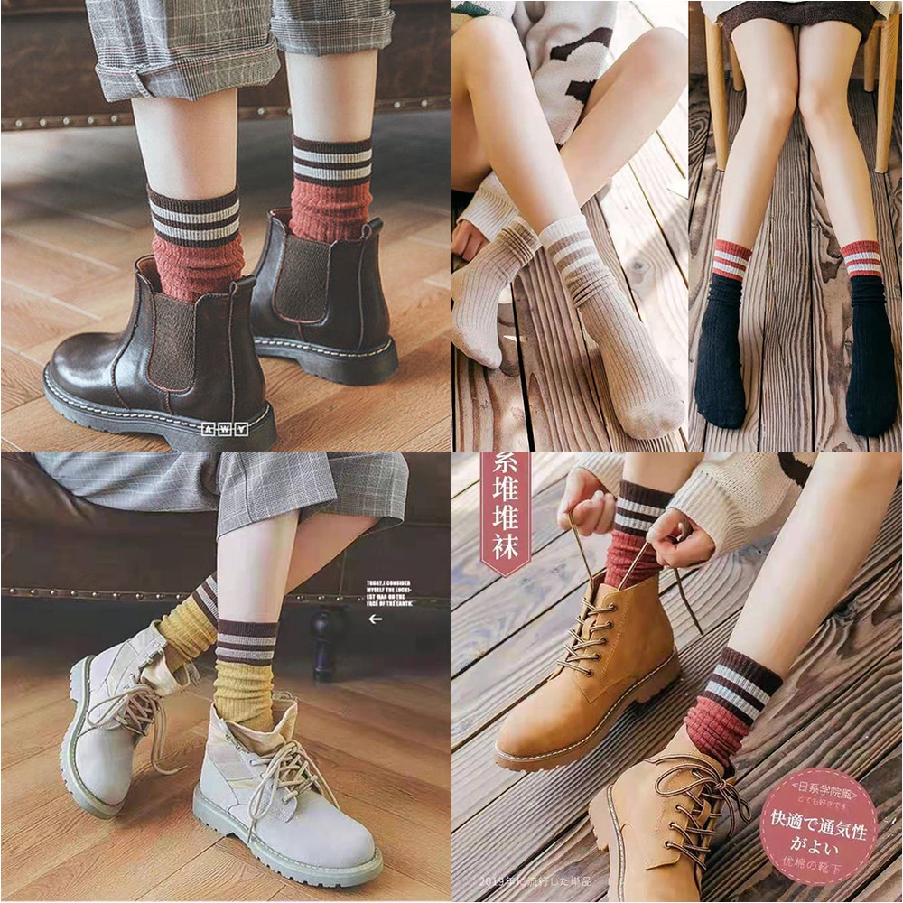 SET 5 ĐÔI TẤT VỚ CAO CỔ PHONG CÁCH HÀN QUỐC