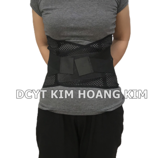 Đai cột sống hỗ trợ điều trị đau lưng, thoát vị đĩa đệm (PT Việt Nam) cao cấp
