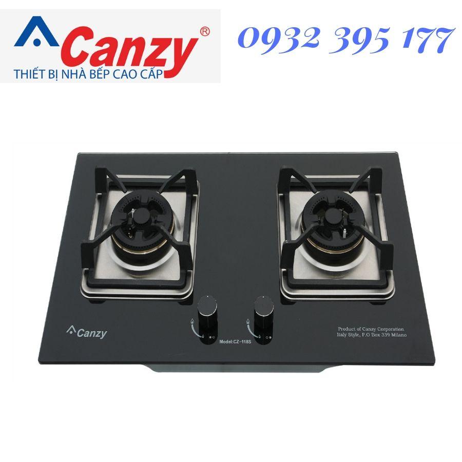 Bếp gas âm Canzy CZ 118 tặng van dây
