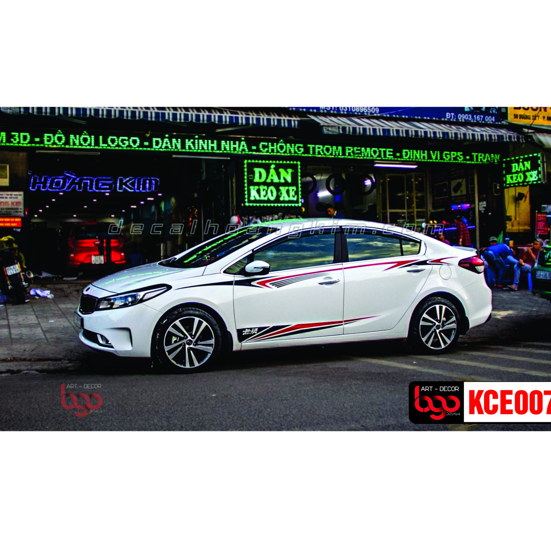 Tem Xe Kia Cerato - KCE007